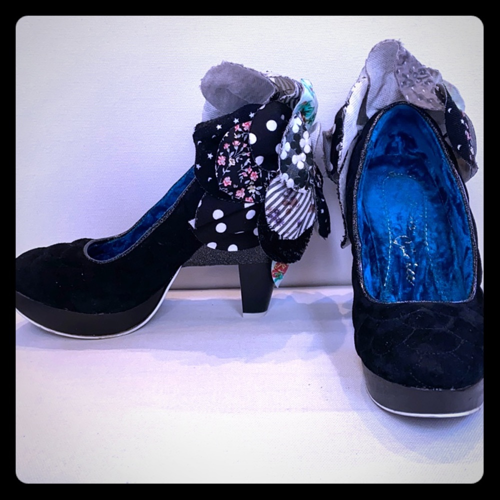 Irregular Choice Sweety Bird black heel
